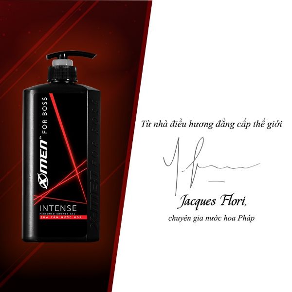 Sữa Tắm X Men For Boss Intense 650g