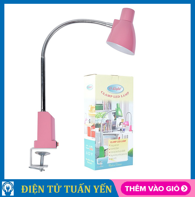 Đèn bàn học V-light C-Led 5W dạng kẹp - Hàng chính hãng - Bảo hành 6 tháng