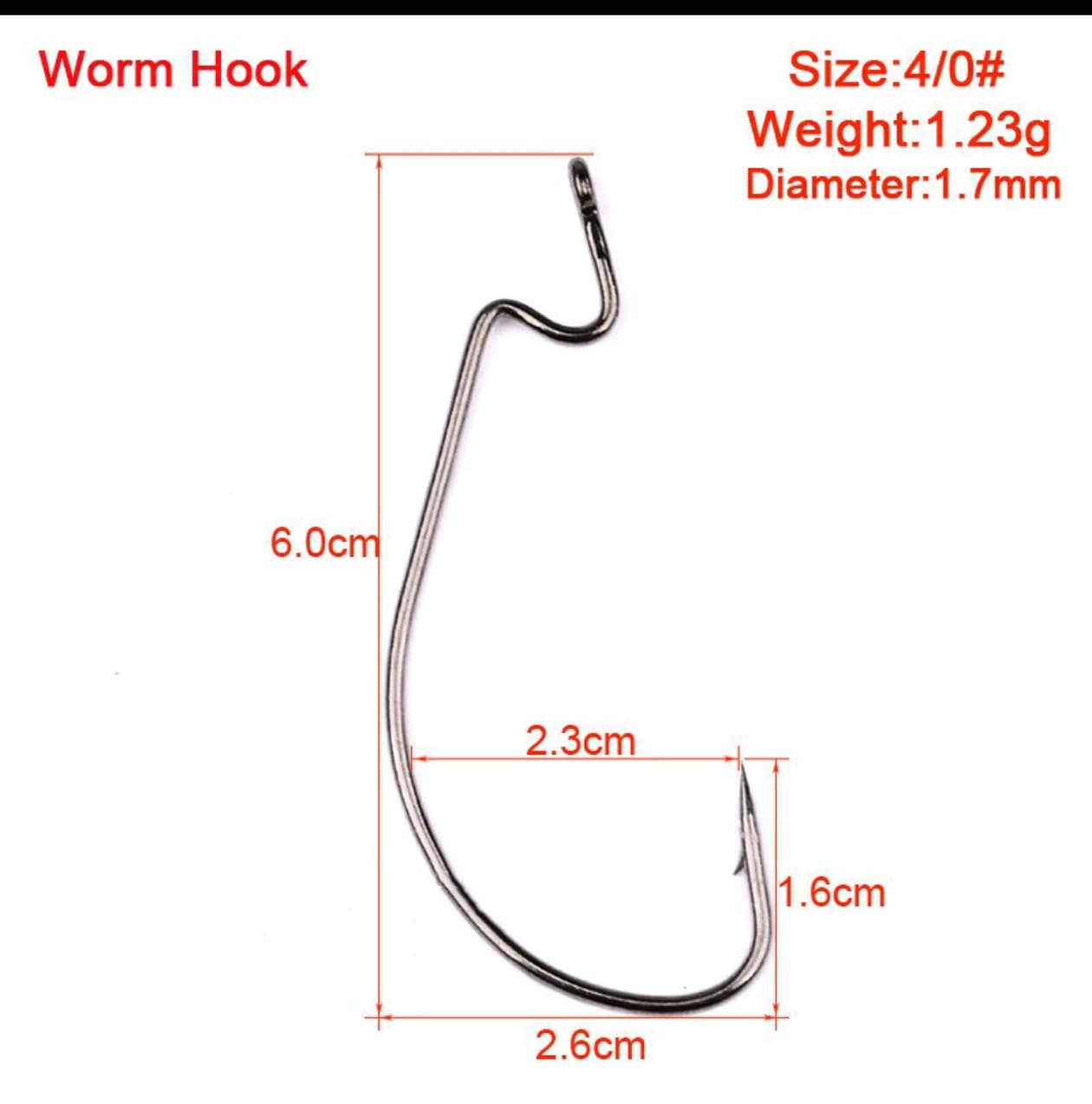 Combo 5 G Hook / Lưỡi mồi mềm / Lưỡi GHook / LƯỠI ĐƠN CÂU CÁ