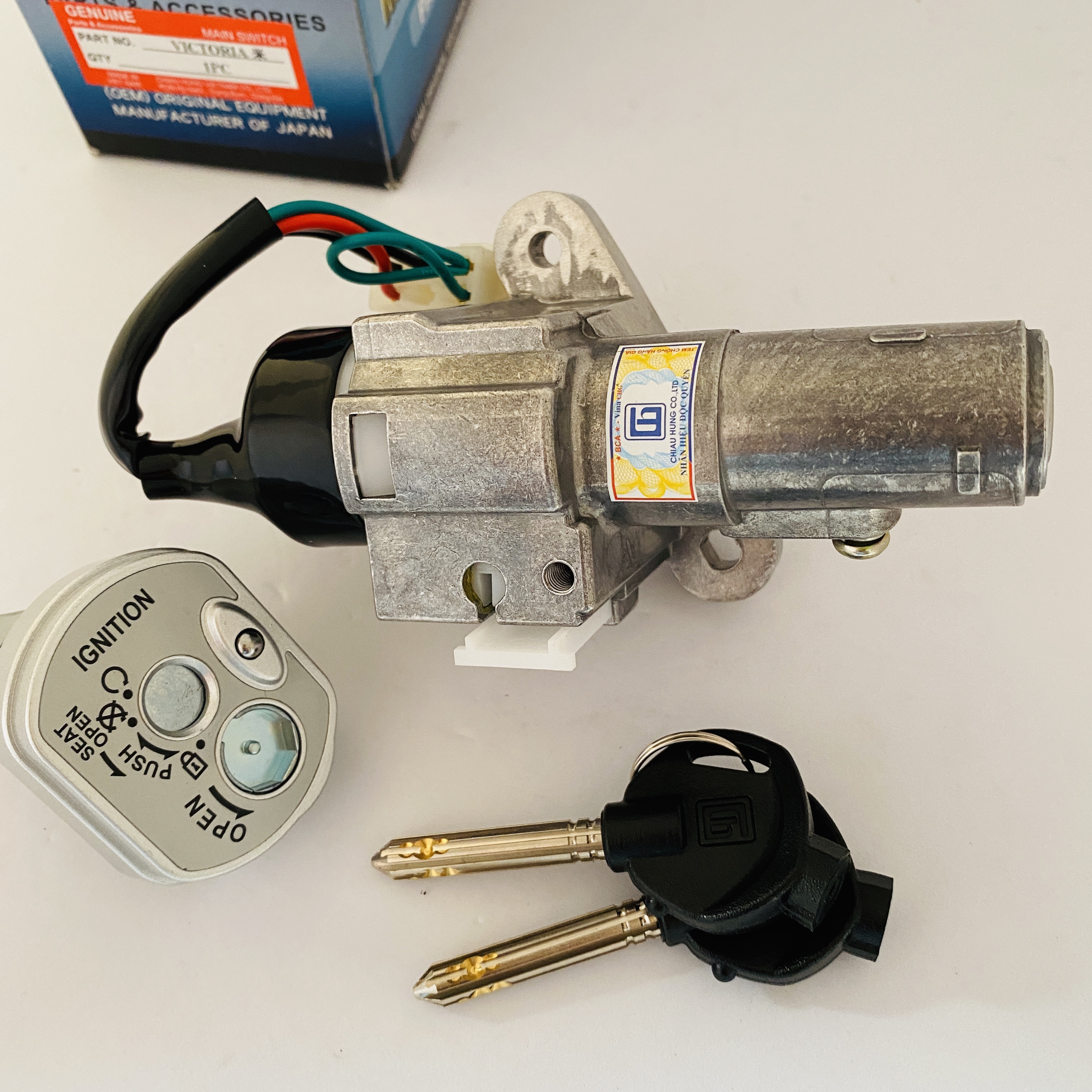 Ổ Khóa Từ 8 Cạnh SYM Attila Victoria 5 Dây