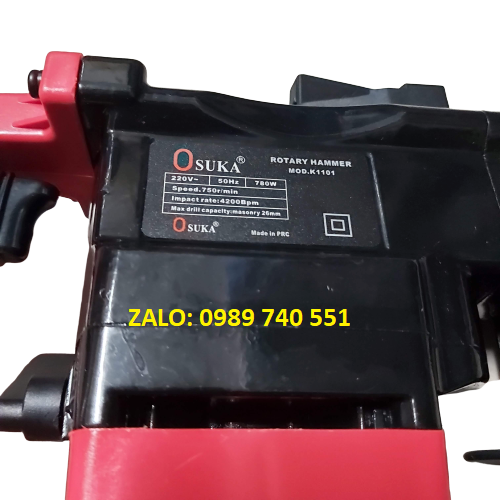 MÁY KHOAN ĐỤC BÊ TÔNG OSUKA K1101-RUỘT ĐỒNG