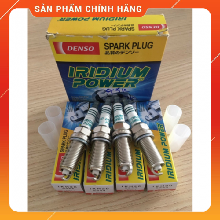 Bộ 4 Bugi Ô Tô IK20TT DENSO Iridium Hai Đầu Đánh Lửa Tiết Kiệm Nhiên ...