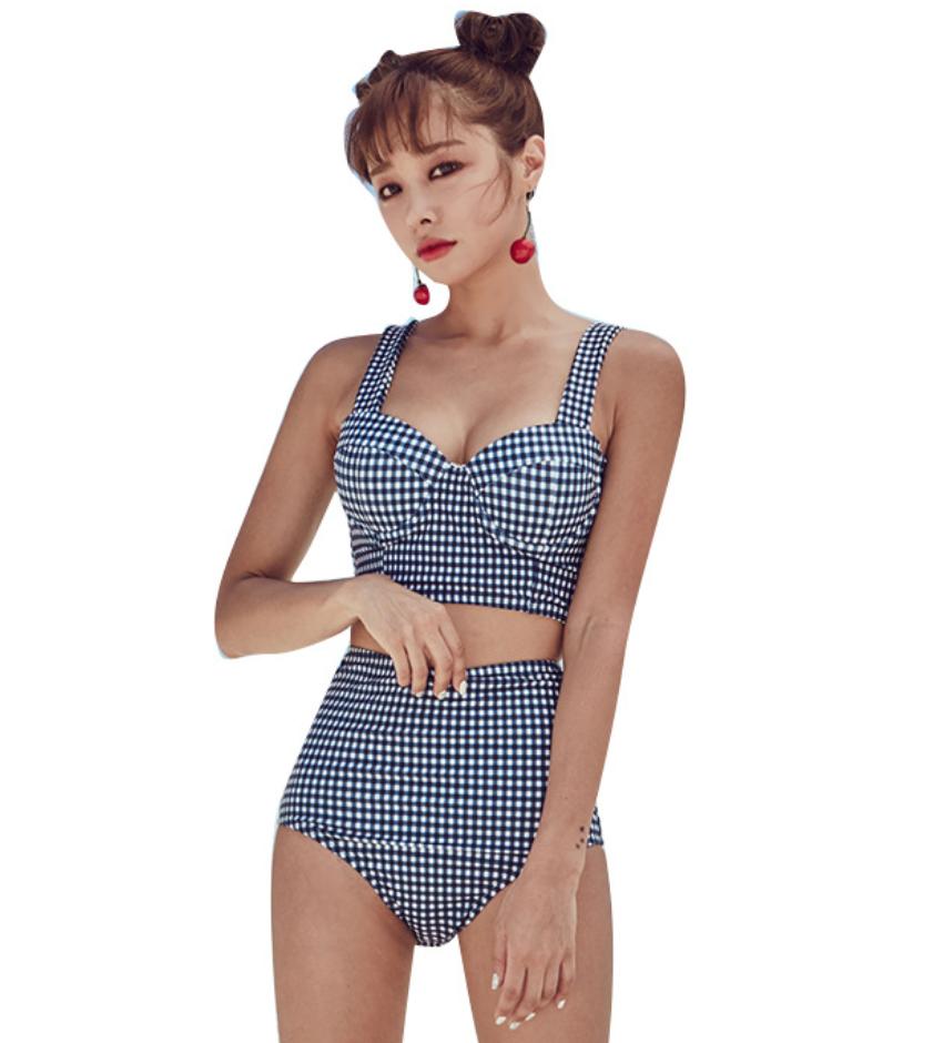 Bikini Họa Tiết Ca Rô Gợi Cảm MAT103 Shop Mây