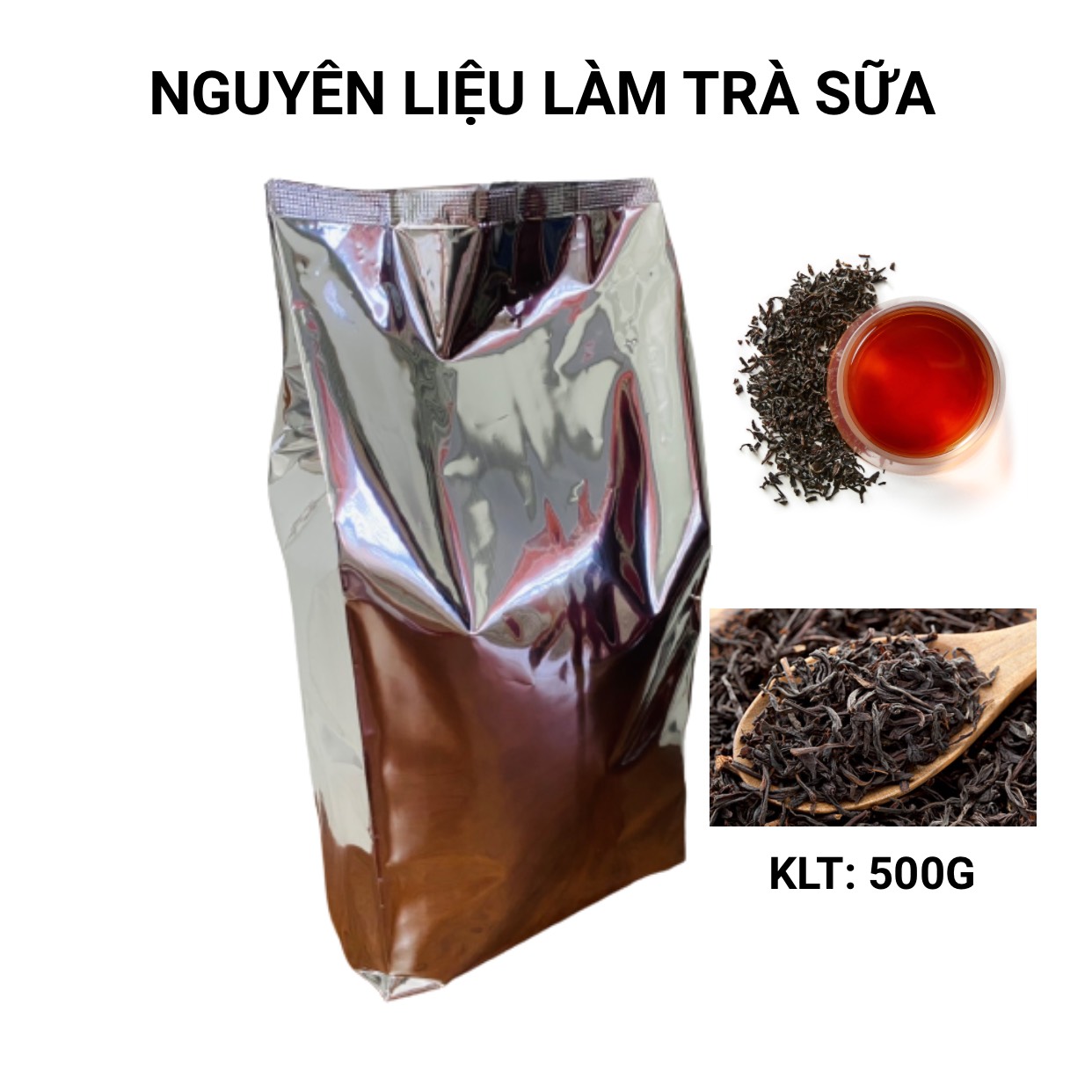 Trà đen hồng trà PHA TRÀ SỮA ngon 500g