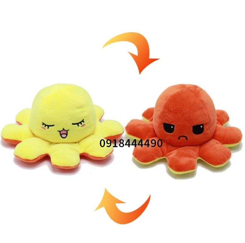 Bạch tuộc cảm xúc lật mặt 20cm