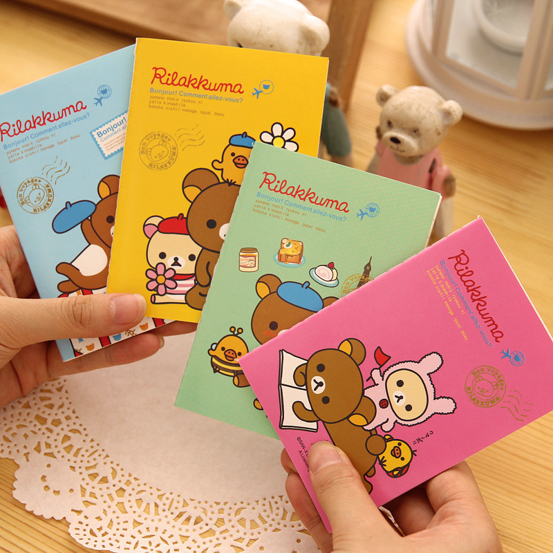 Cuốn Sổ Tay Note Sổ Ghi Chép Mini Cute Hàn Quốc