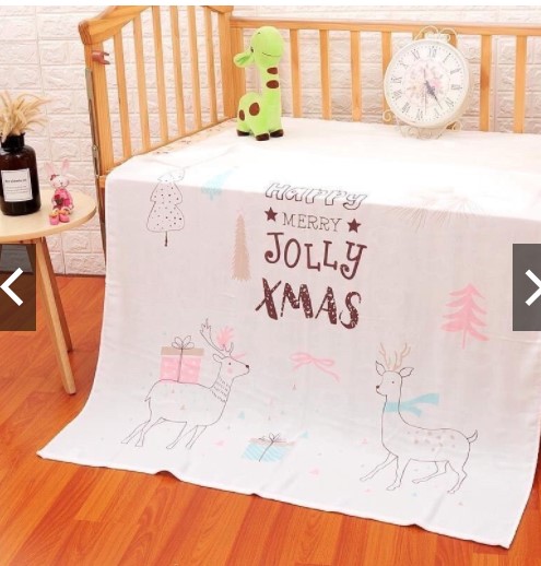 Chăn lụa cotton Aden siêu mềm mát cho bé [ HÀNG CAO CẤP]