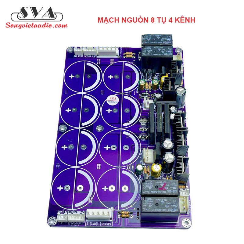 MẠCH NGUỒN 8 TỤ 4 KÊNH - 1 MẠCH