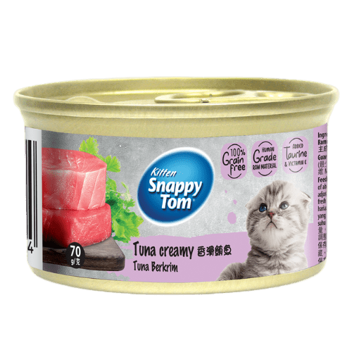 Pate Cho Mèo Snappy Tom Premium (Lon 85g)