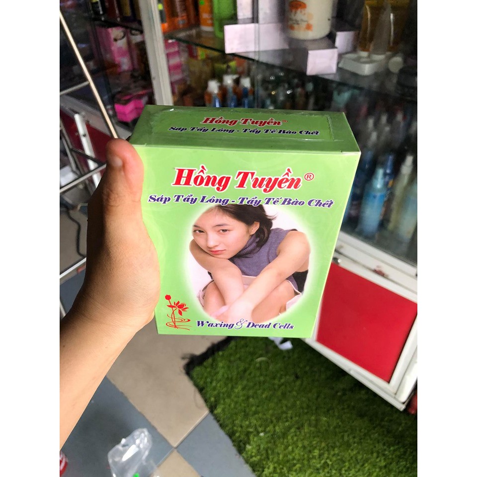 Sáp Wax Lông Hồng Tuyến 500Gr (Dạng Hộp)