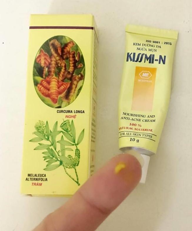 KEM DƯỠNG DA, NGỪA MỤN.KISSMI-N 10G.