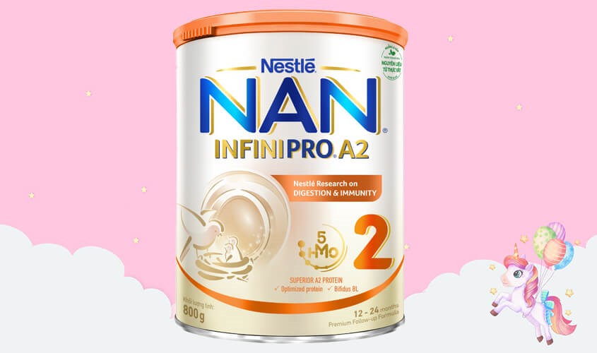 Nestle NAN infinipro A2 formula milk No. 1,2,3 800gr