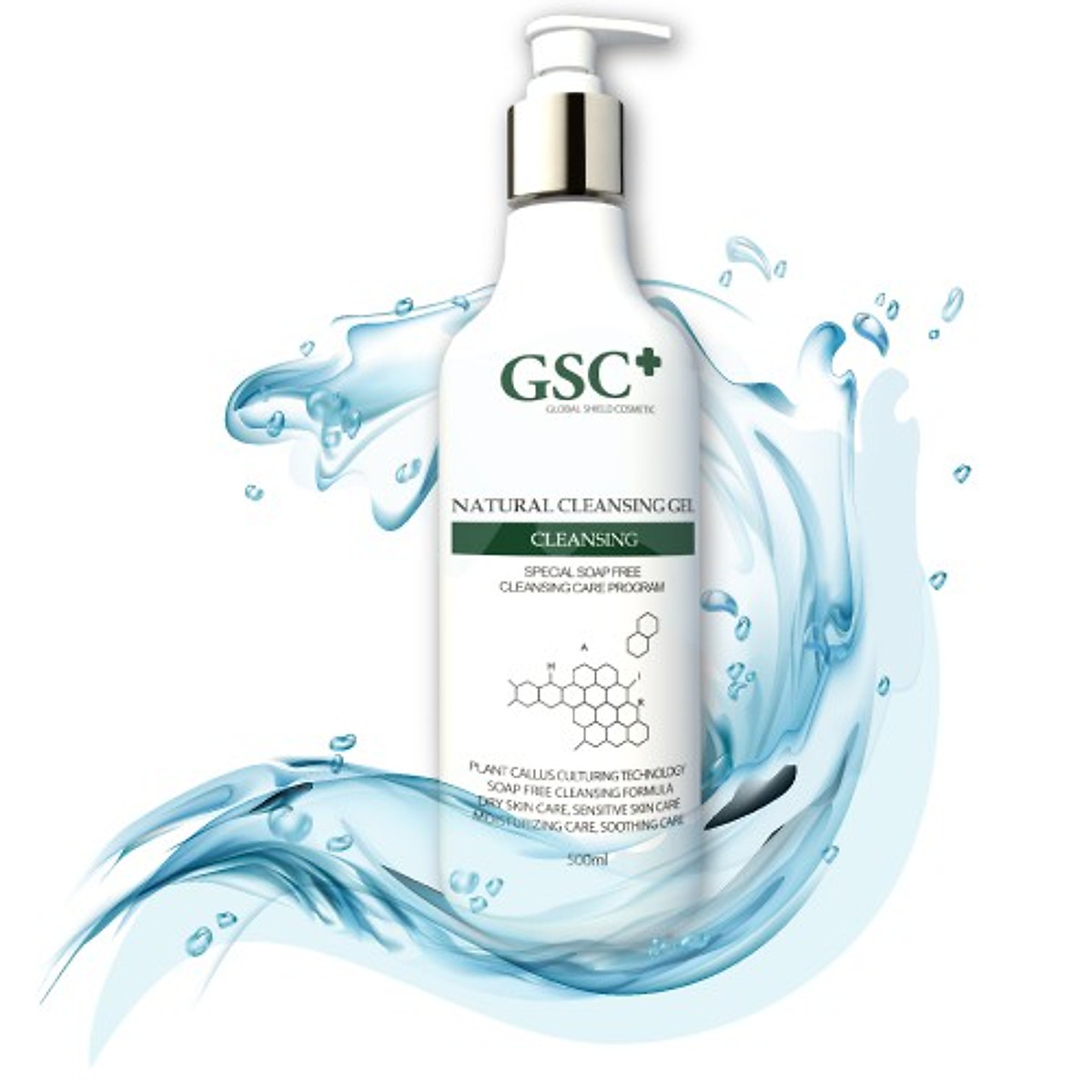 Sữa Rửa Mặt Gel GSC Natural Cleansing Gel