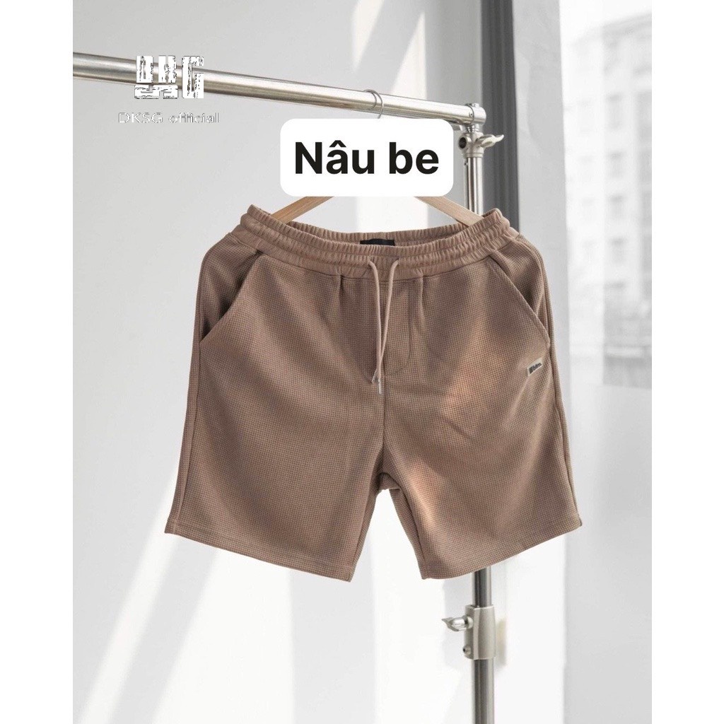 Quần short nam,nữ chất vải tổ ong co giãn