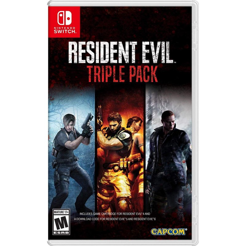 Thẻ game Resident evil triple pack Nintendo Switch