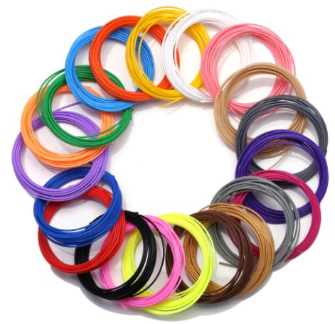 ( XẢ KHO ) Cuộn màu mực ABS/PLA 10m dành cho bút vẽ 3D