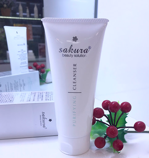 [HCM]Sữa rửa mặt dành cho da dầu mụn Sakura Deep Purifying Cleansing Foam