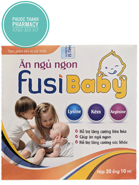 Ăn ngủ ngon Fusi Baby [ Hộp 20 ống ]