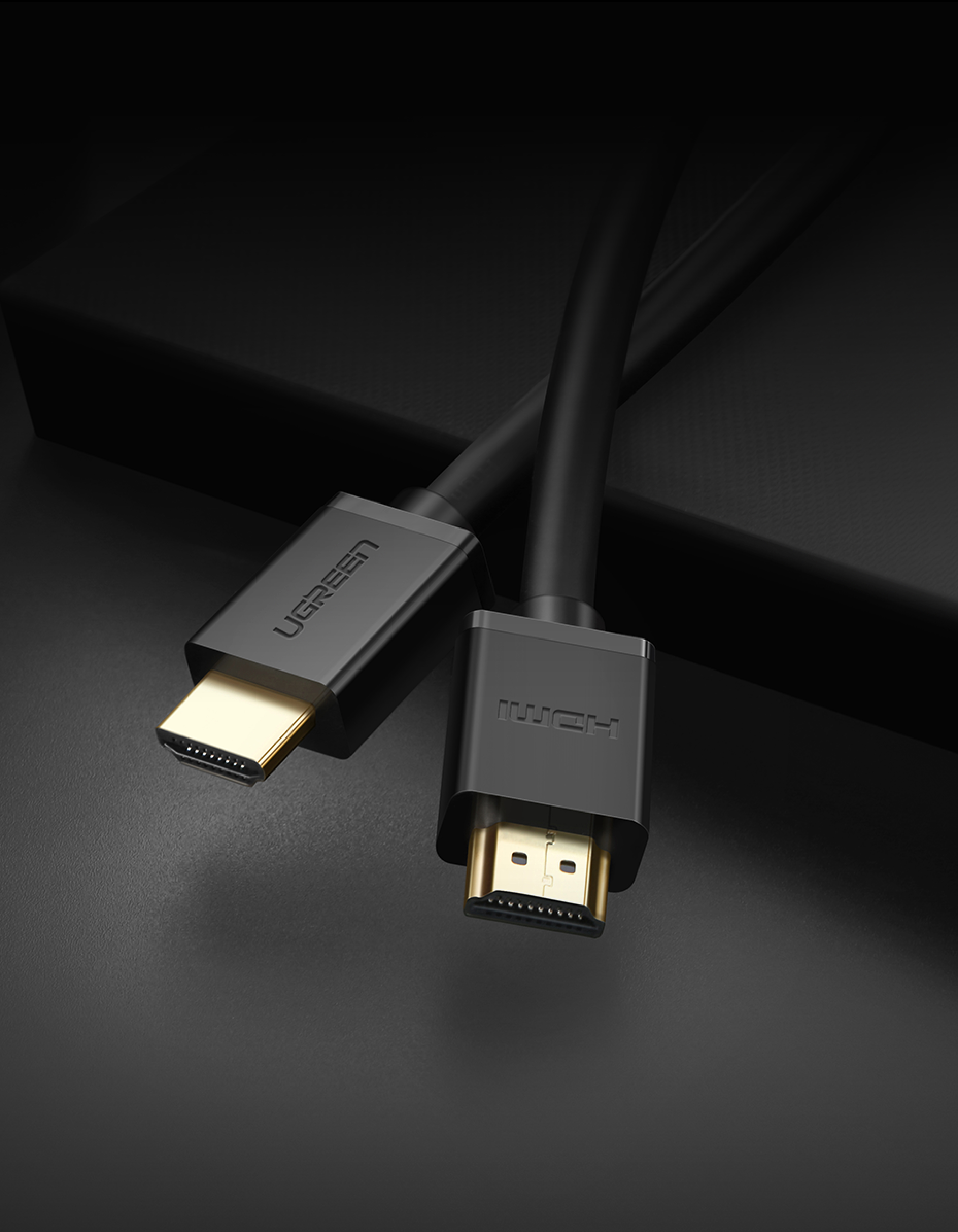 [HCM]Dây HDMI 1.4 thuần đồng 19+1 Dài 5M UGREEN HD104 10109