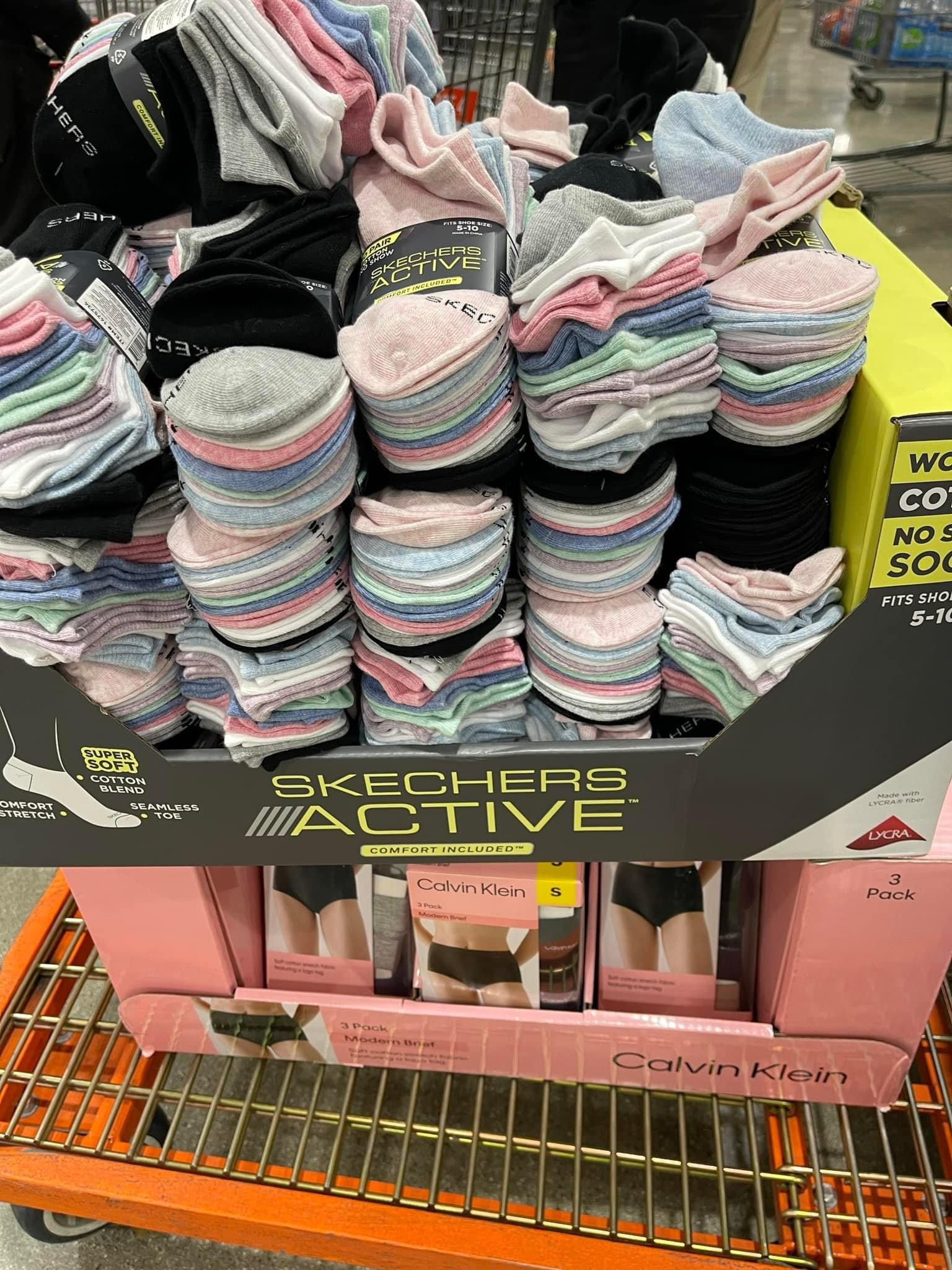 Set 10 đôi vớ Skechers Active Nữ cổ thấp