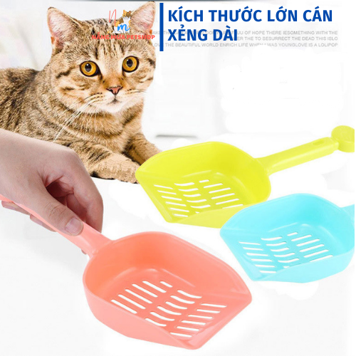 Xẻng xúc cát cho mèo tiện dụng size lớn