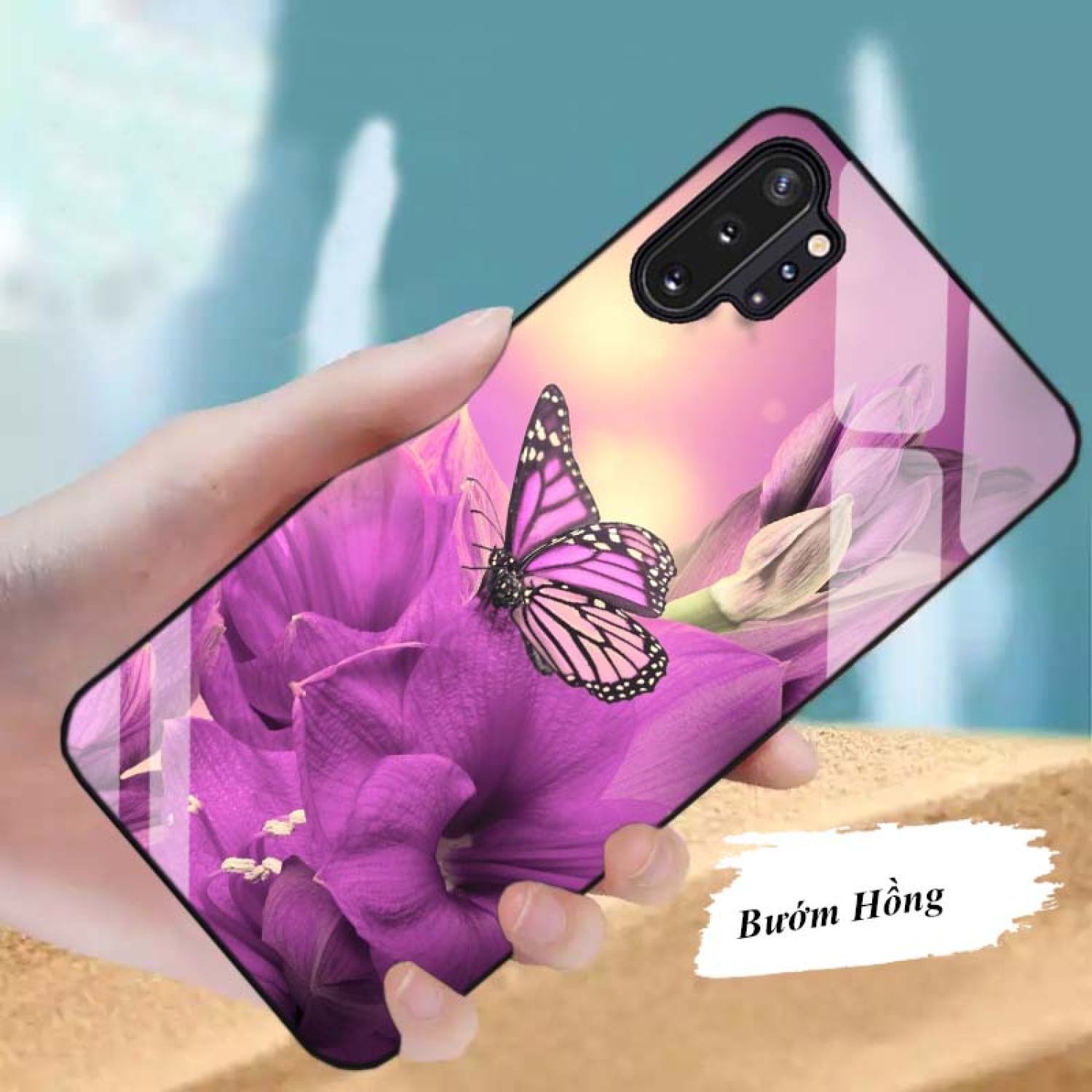 Ốp samsung note 10, note 10 plus lưng kính cường lực mới ƞhất