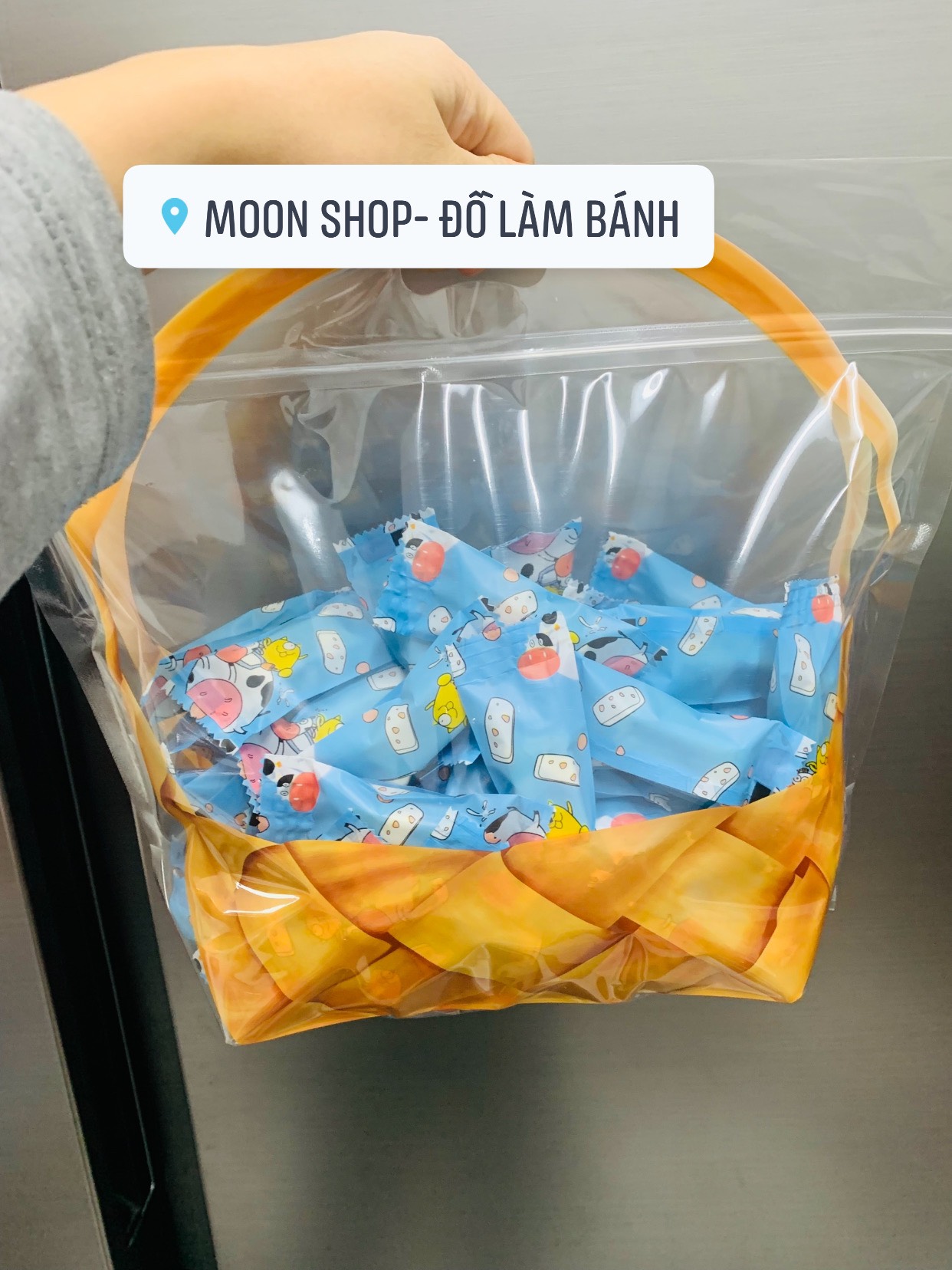Set nguyên liệu làm kẹo Nougat( kẹo Hạnh phúc)