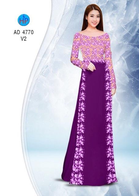[HCM]Vải áo dài giả ren