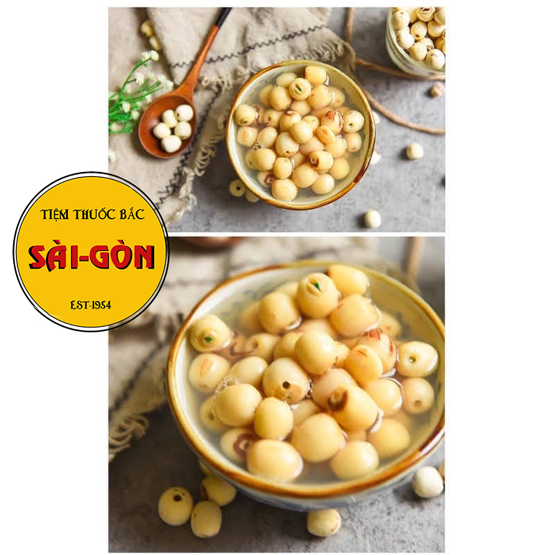 [HCM]Hạt Sen Trắng Khô Bở 100g