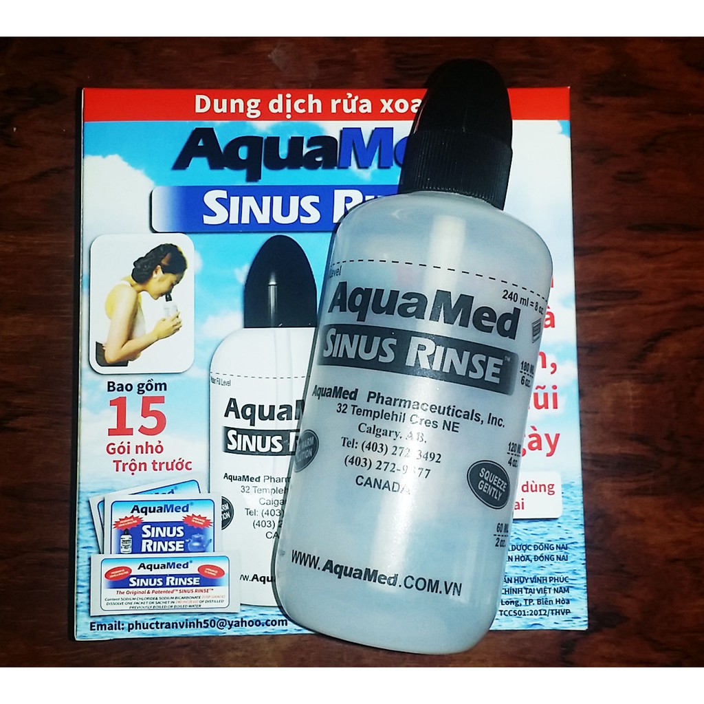 MUỐI RỬA MŨI AQUAMED