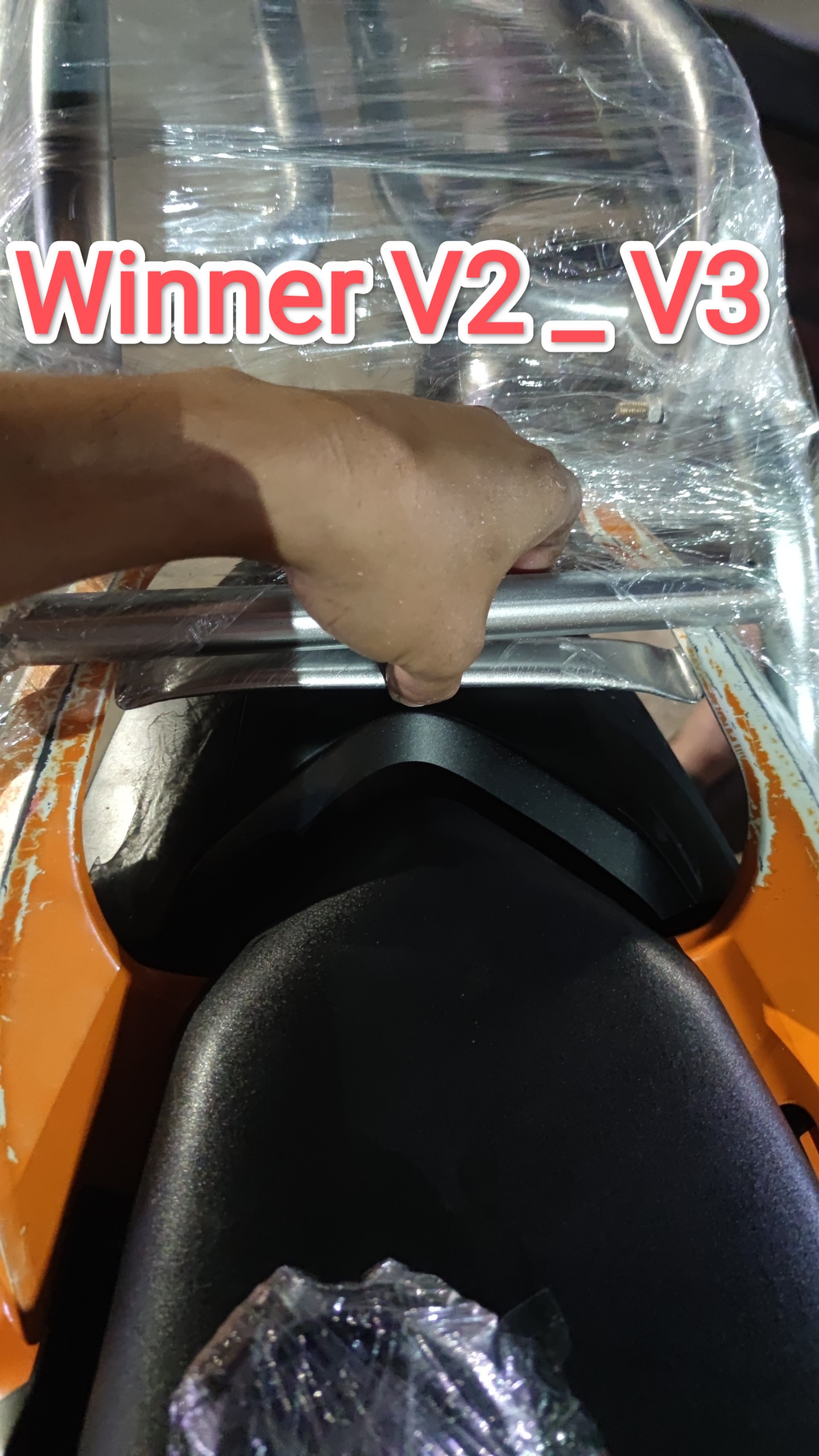 ( tặng lót tay)Baga phượt xe winner X V2.V3 (2 chìa)