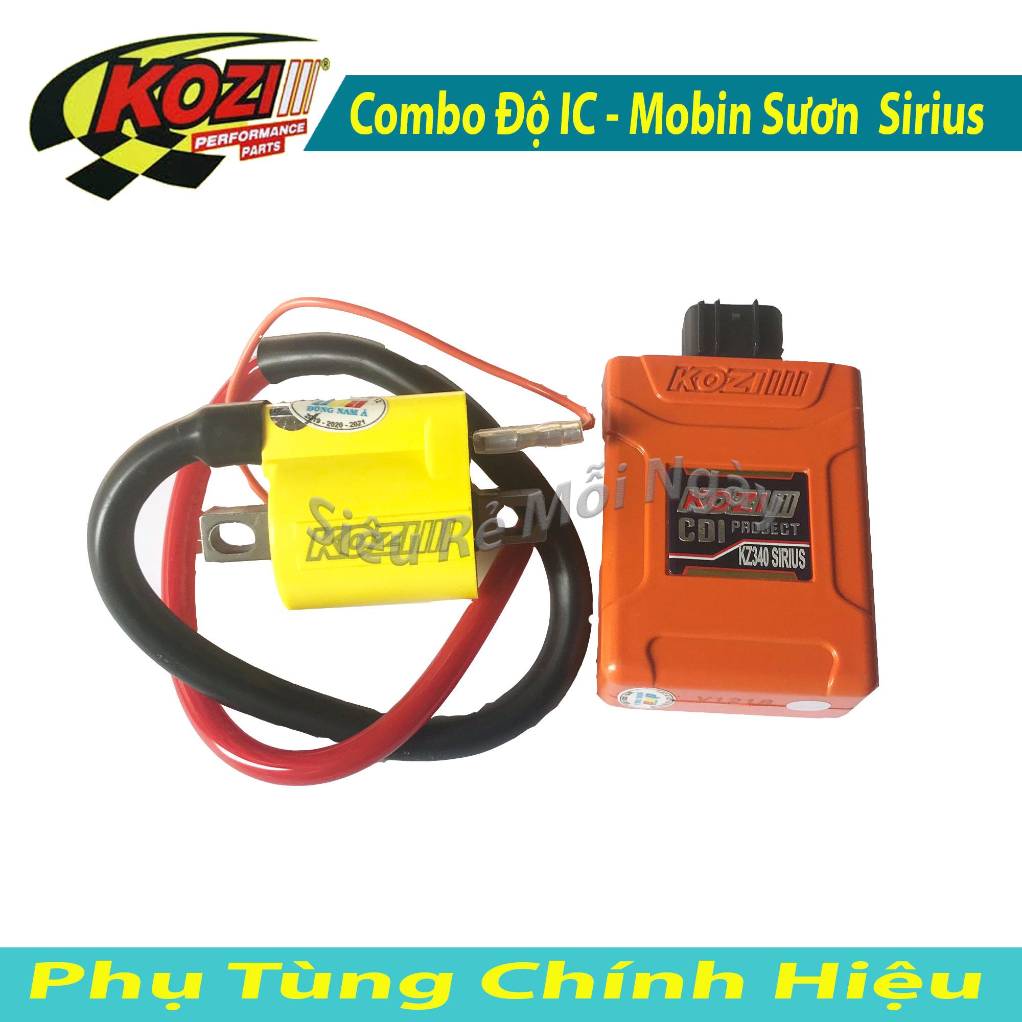 [HCM]Combo Kozi IC và Mobin Độ Sirius 110 Malaysia