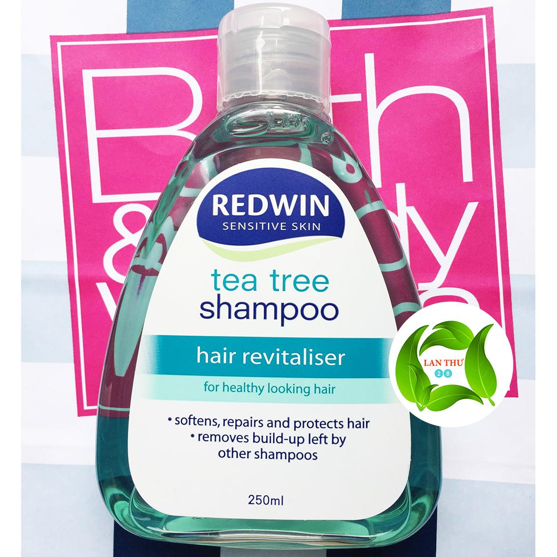 [HCM]Dầu gội trà xanh dưỡng ẩm kích thích mọc tóc Redwin Tea Tree