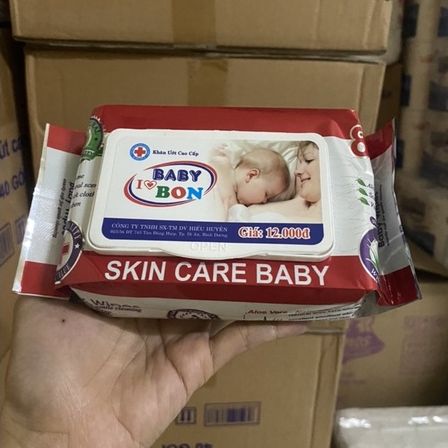 COMBO 10 GÓI KHĂN ƯỚT BABY 80 GRAM KHÔNG MÙI