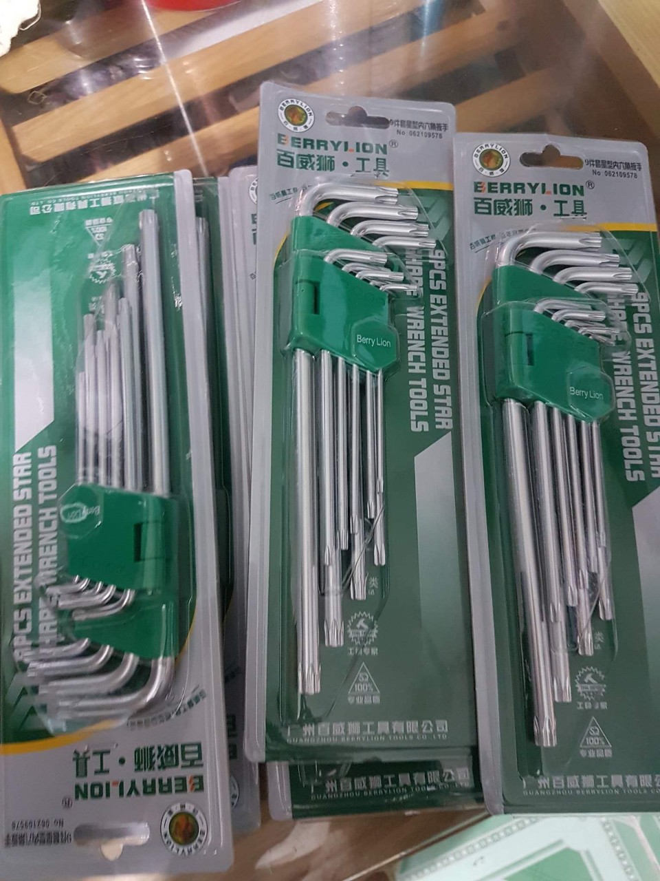 Bộ lục giác bông 9 cây 