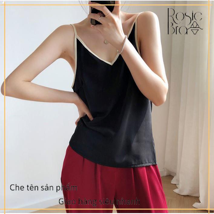 Áo hai dây voan cát mỏng nhẹ Ct300