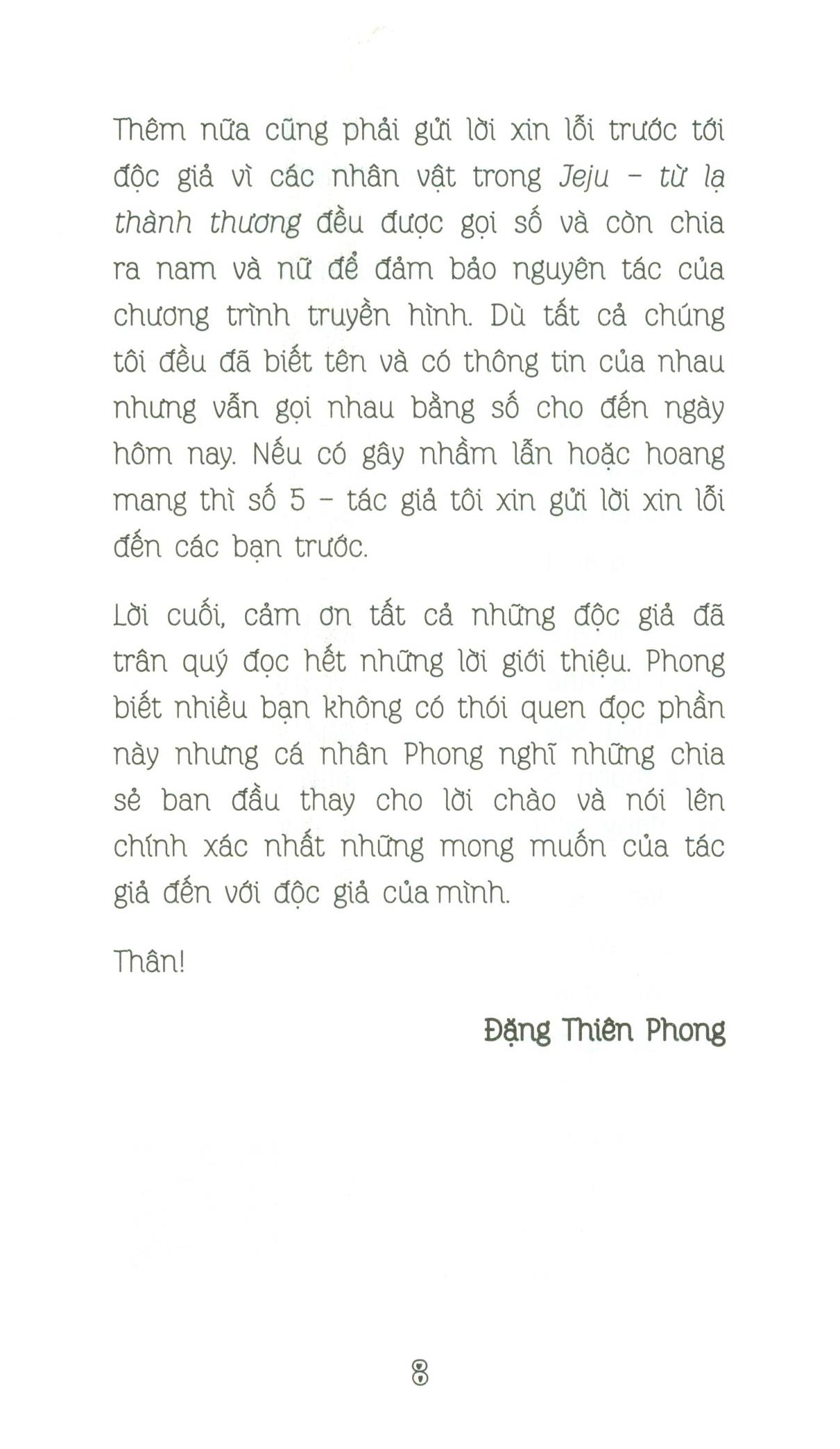Jeju - Từ Lạ Thành Thương