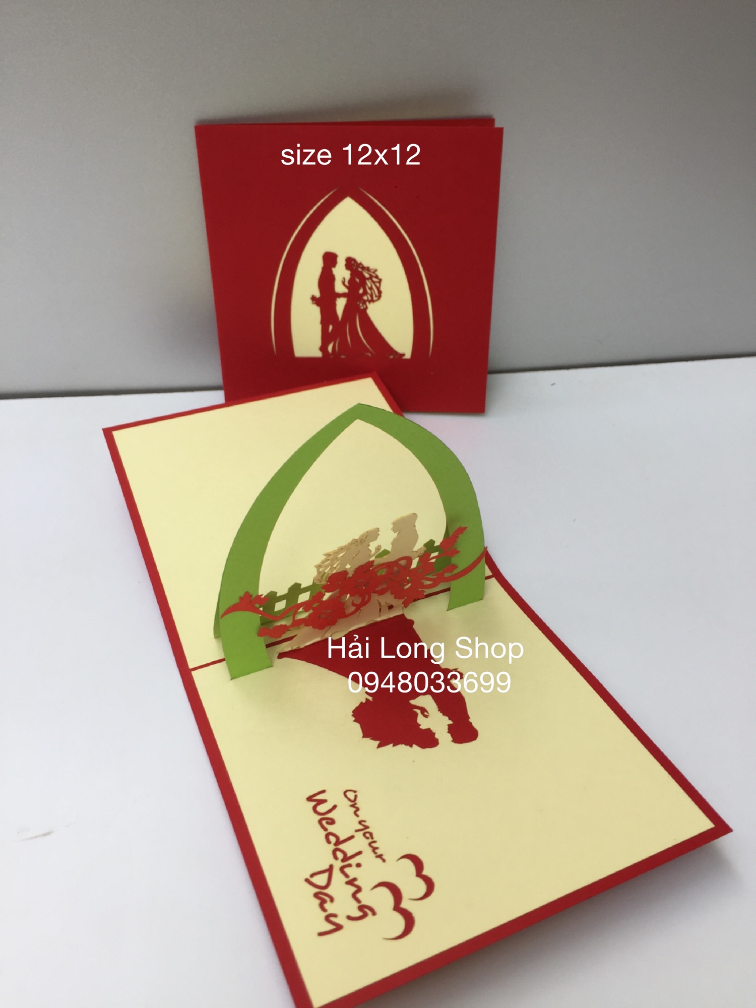 Đám Cưới 8 ( hàng rào ) - Wedding  - Thiệp 3D