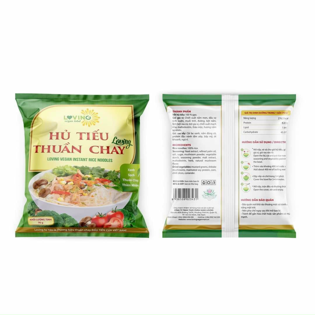 Hủ tiếu thuần chay Loving