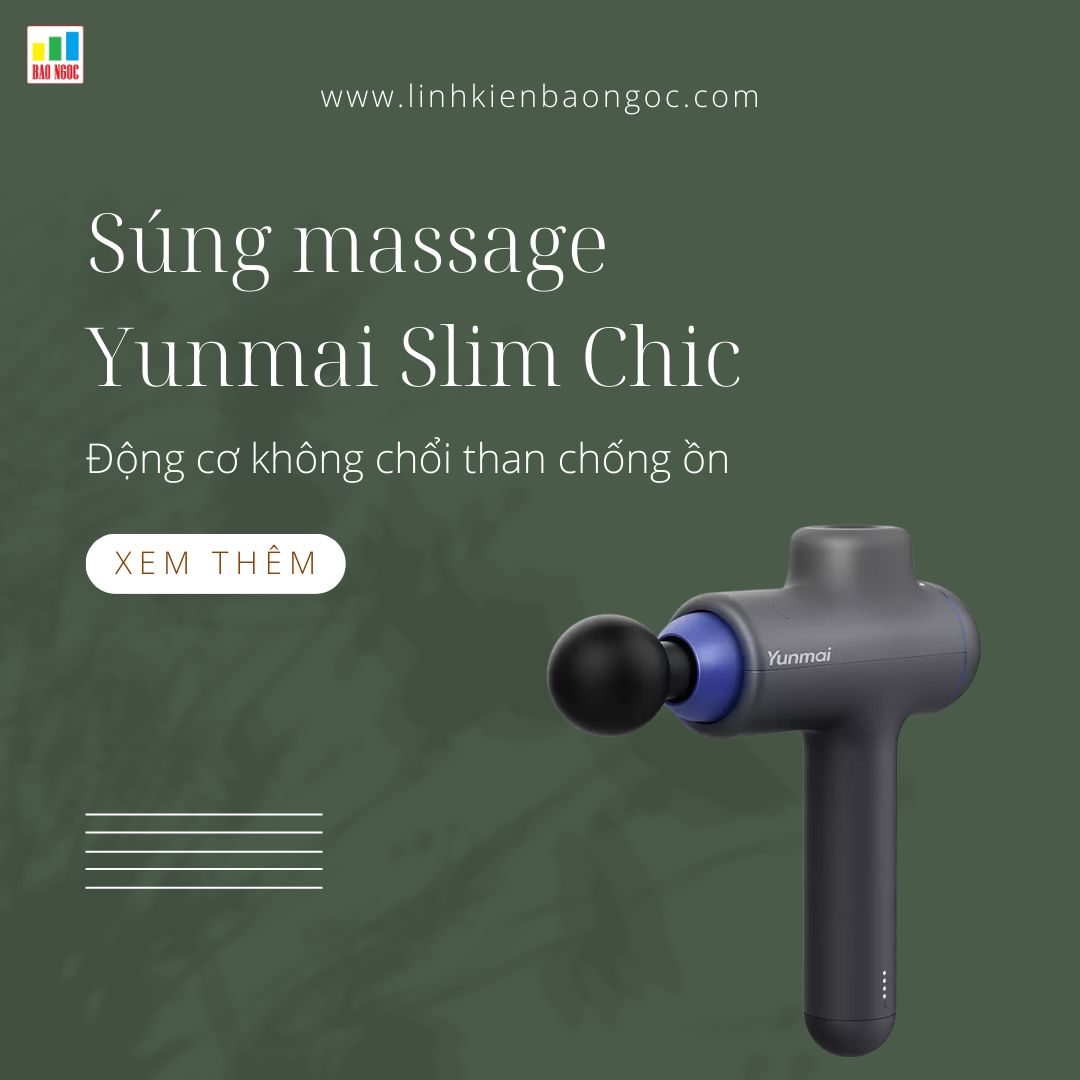 Súng Massage Yunmai Slim Chic