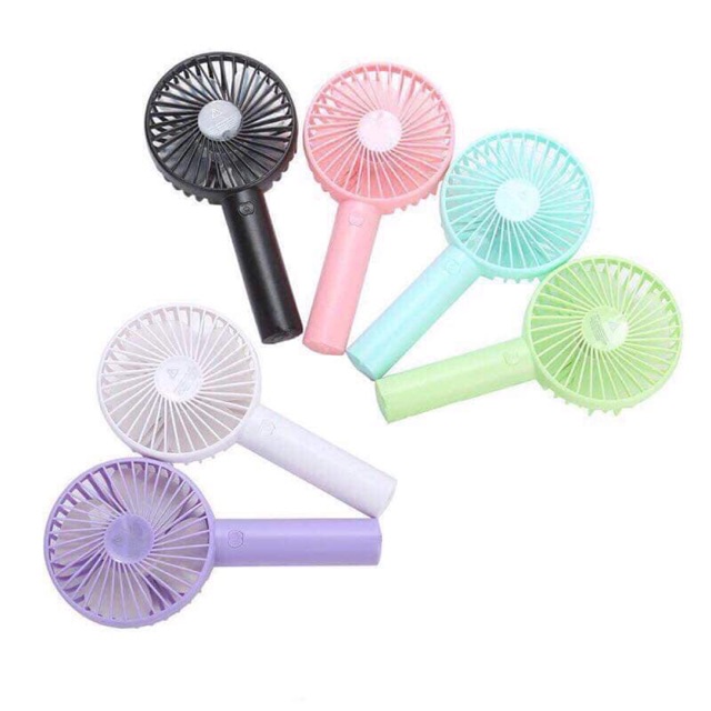 quạt mini cầm tay có 3 cấp độ
