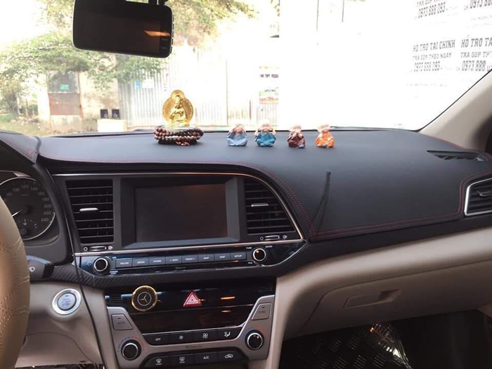 Thảm da Taplo Ford Everest 2019 vân Carbon cao cấp