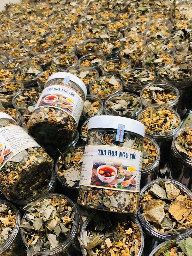 Trà hoa ngũ cốc hộp 450gr