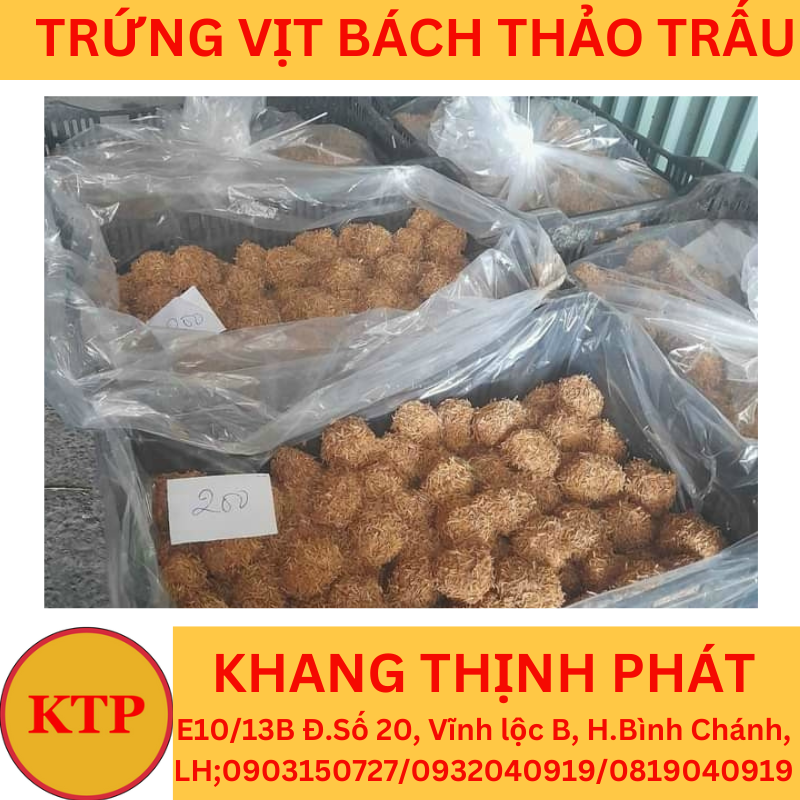Trứng Vịt Bách Thảo Trâu - Hộp 5 Quả
