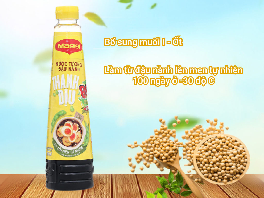 Nước tương đậu nành Maggi 700ml