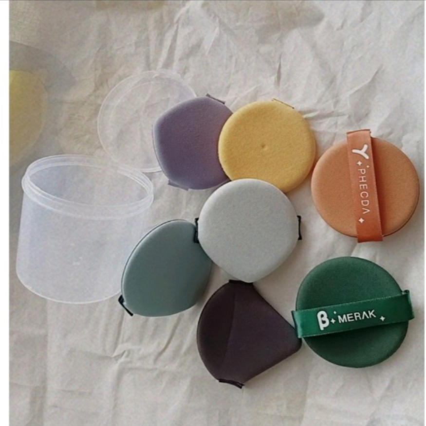 Set 7 Bông Mút tán kem nền, phấn nước BB Cushion