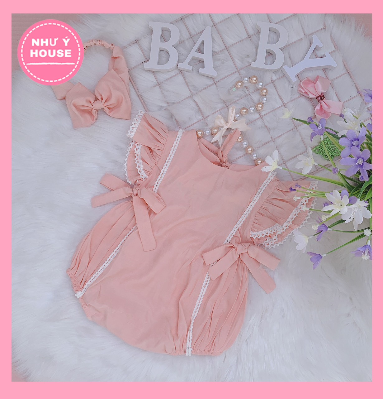 💃body baby girl 😍😍như ý house's- đầm body chip cho bé gái 1 tuổi