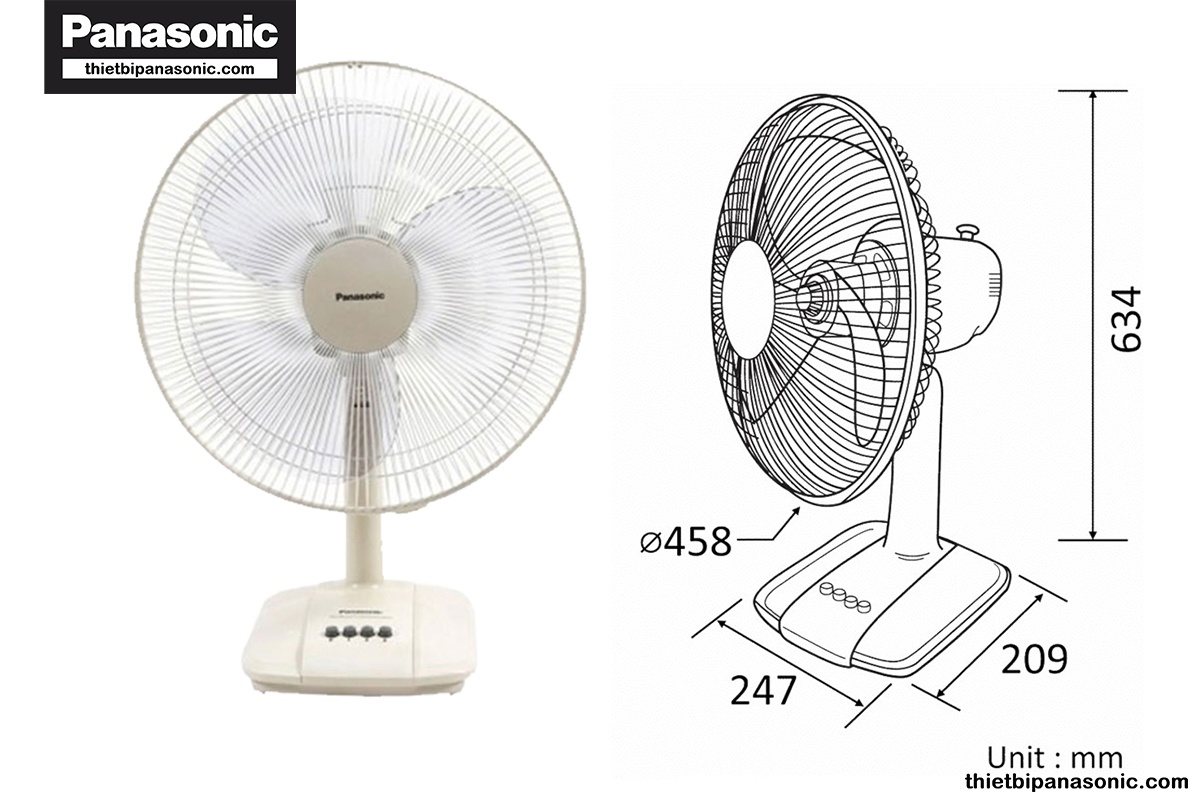 Quạt bàn Panasonic F-400C