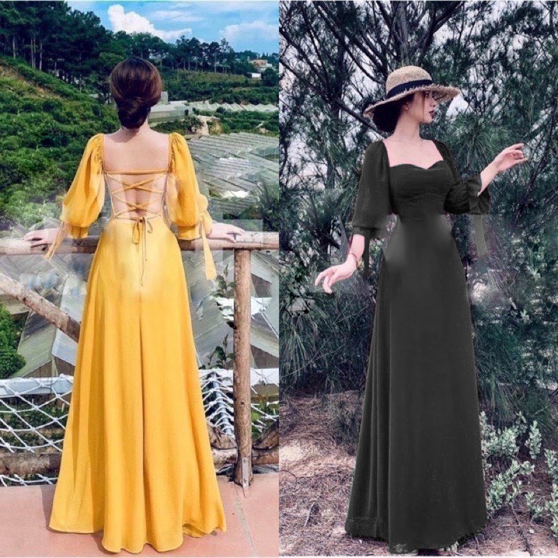 [HCM]Đầm Maxi Đan Dây Bigsize 60=>90KG