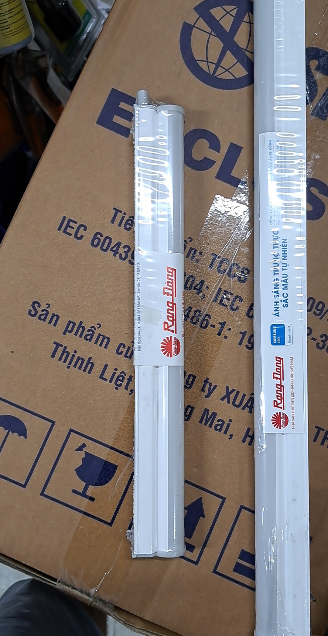 Bộ đèn LED Tuýp T5 Rạng Đông dài 30cm, 60cm, 120cm [CHÍNH HÃNG]
